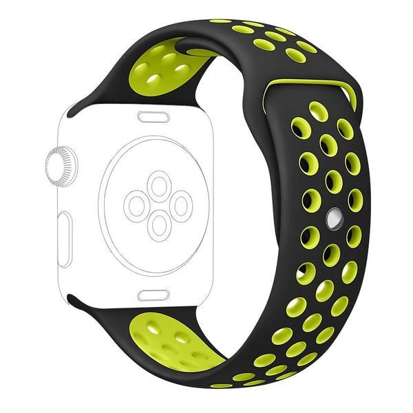 Nike Edition (Black + Yellow) Original Silicone Strap