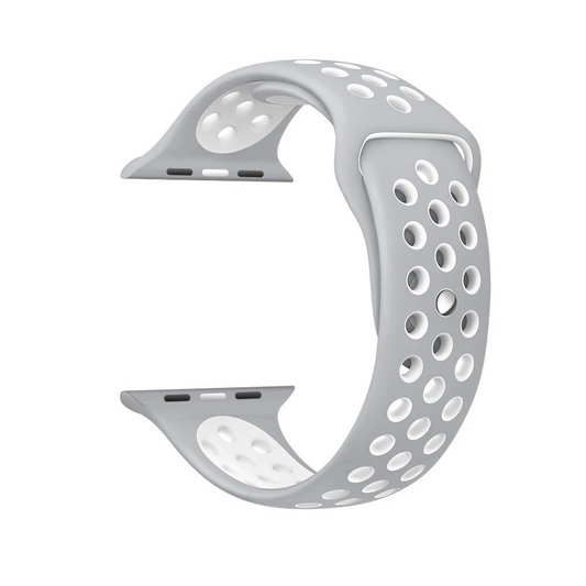 Nike Edition (Grey + White) Original Silicone Strap