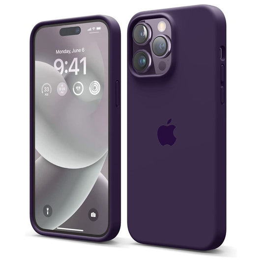 Iphone Deep Purple Silicone Case