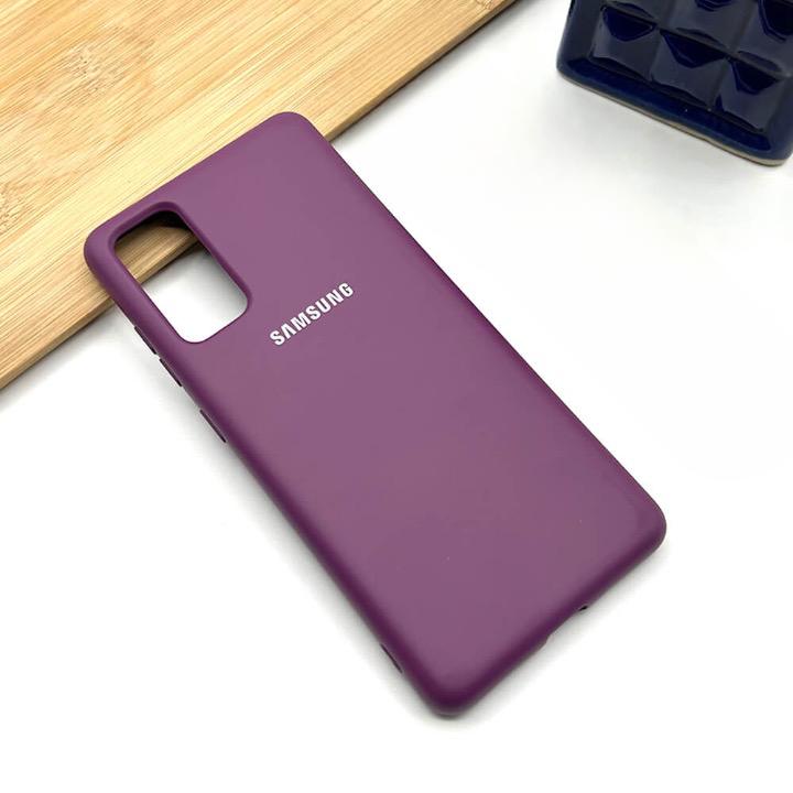 Samsung Purple Liquid Silicone Case