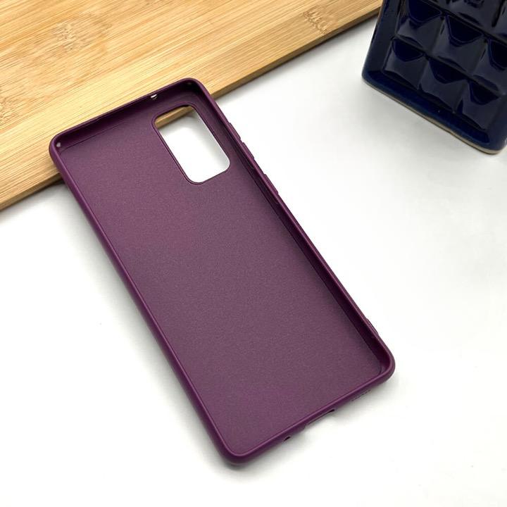 Samsung Purple Liquid Silicone Case