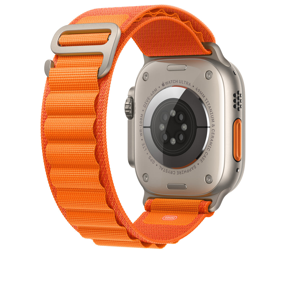 Orange Ridge Loop Apple WatchBand