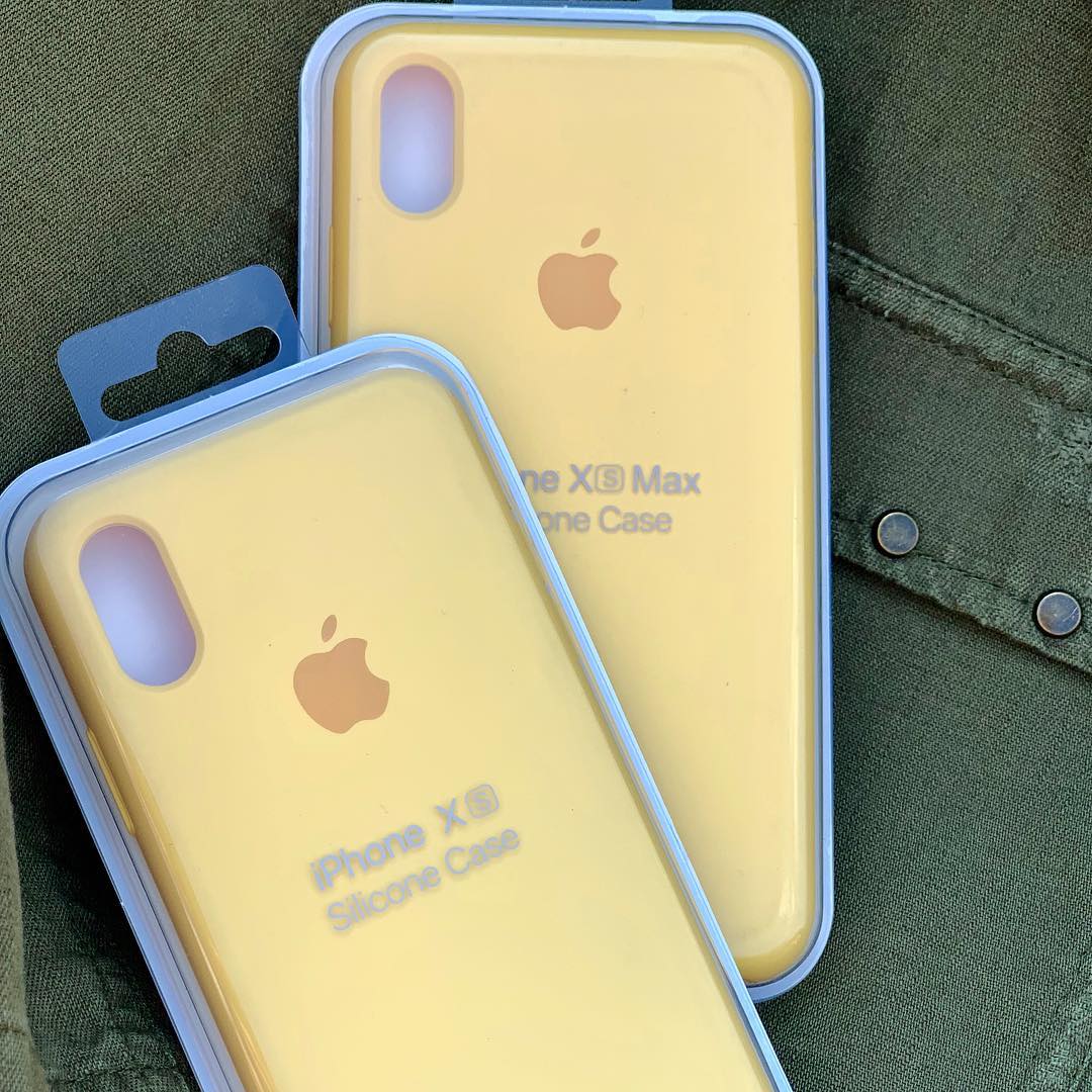 Iphone Yellow Silicone Case